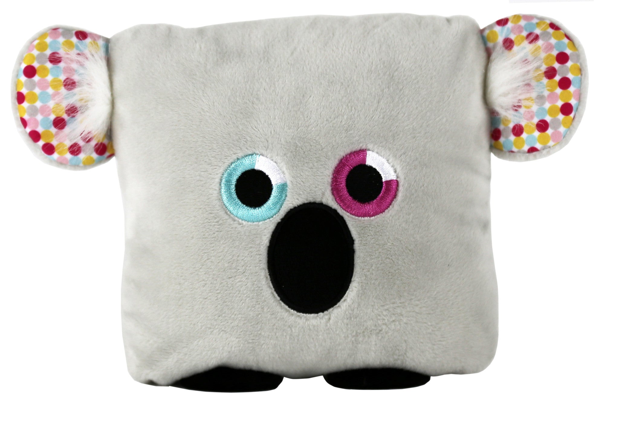 Plush toy koala bear stuffed animal with a useful back pocket