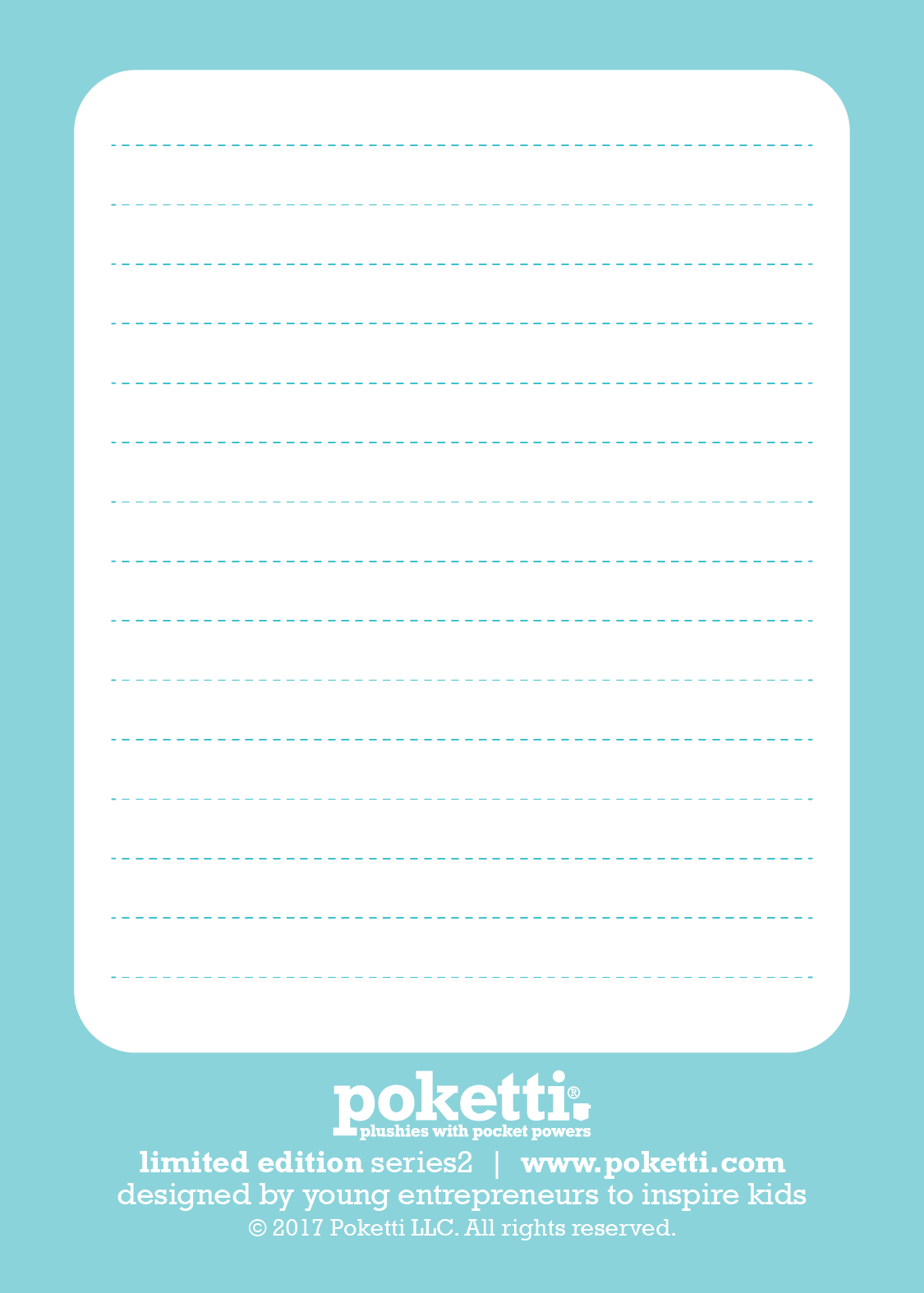 Poketti Series2 Collection Stationery Set