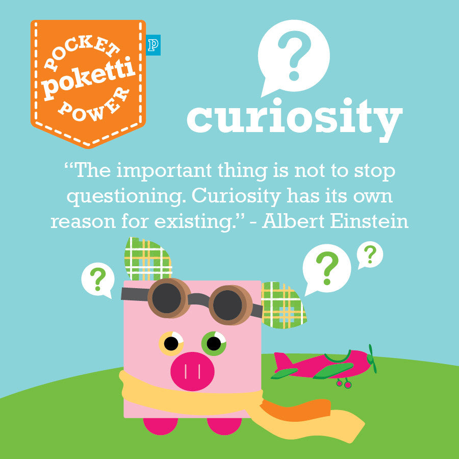 Plush toy pig with Pocket Powers spreads message of Curiosity